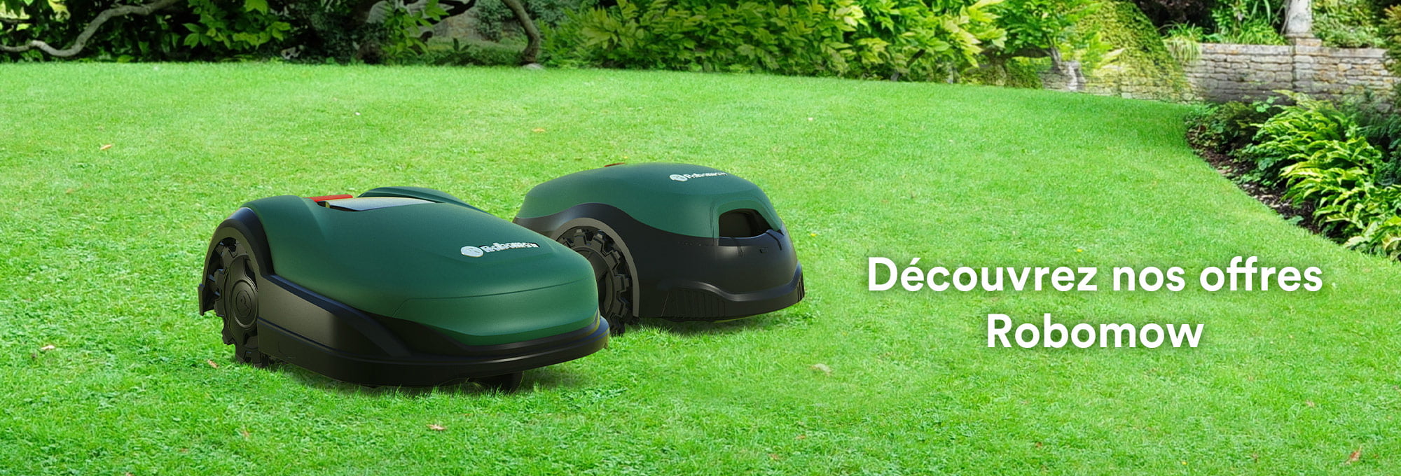 Découvrez nos offres Robomow